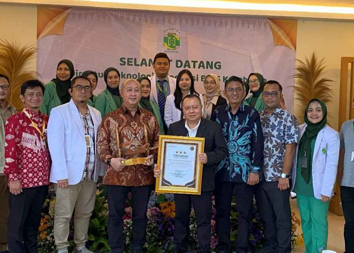 RSU Hermina Sukabumi Terima Penghargaan Sertifikasi Transformasi Digital BPJS Kesehatan