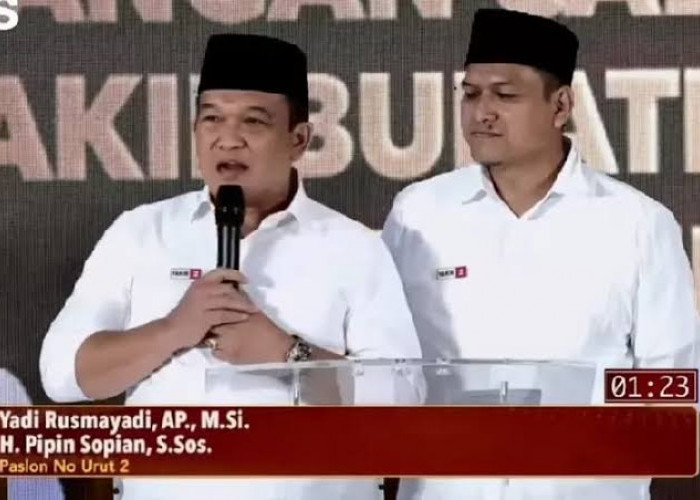 Usai Debat Pilkada Purwakarta, Paslon Yadi-Pipin Banjir Pujian