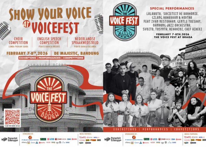 The Voice Fest at Braga, Satukan Kompetisi dan Panggung Seni di Bandung