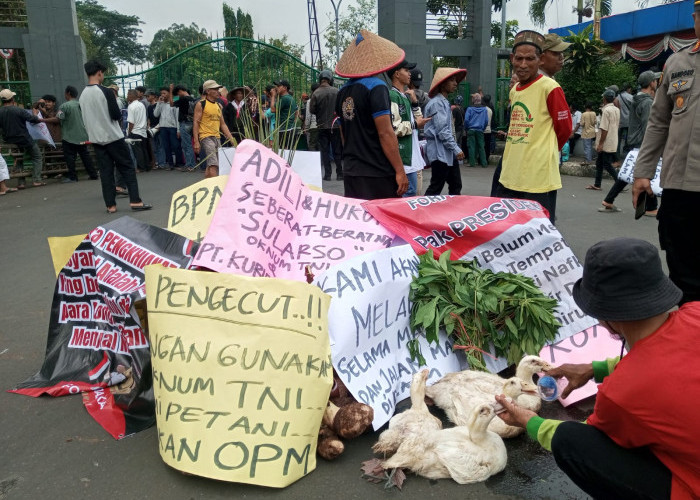 Warga Desa Iwul Tuntut PT Kahuripan Batalkan Penggunaan Lahan Tanpa izin