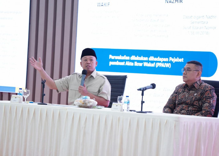 Percepat Sertipikasi Tanah Wakaf dan Rumah Ibadah, Kementerian ATR/BPN Fokus Pastikan Kepastian Hukum di 2025