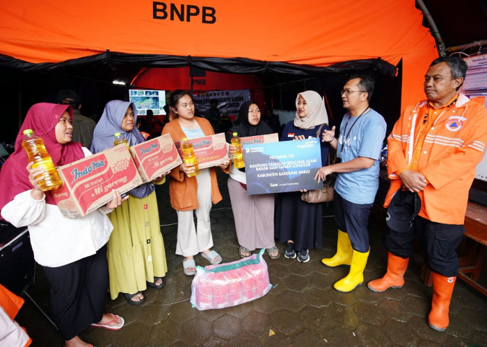 Sinergi Tanggap Bencana di Kabupaten Bandung Barat, Bank Mandiri Distribusikan Bantuan bagi Warga Terdampak