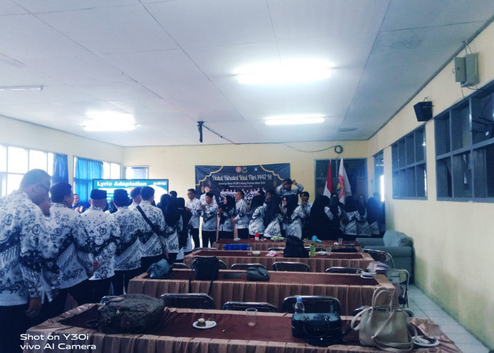 Pererat Tali Silaturahmi, PGRI Cisarua KBB Gelar Halal Bihalal