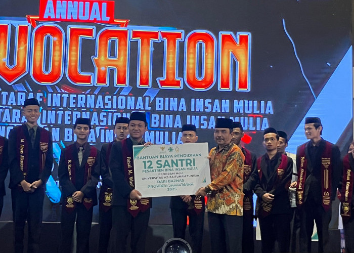 BAZNAS Jabar Salurkan Beasiswa Pendidikan ke Tunisia untuk Santri Bina Insan Mulia Cirebon