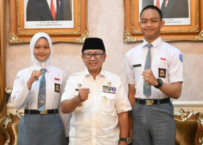Dua Pelajar Cianjur Terpilih sebagai Anggota Paskibraka Jawa Barat