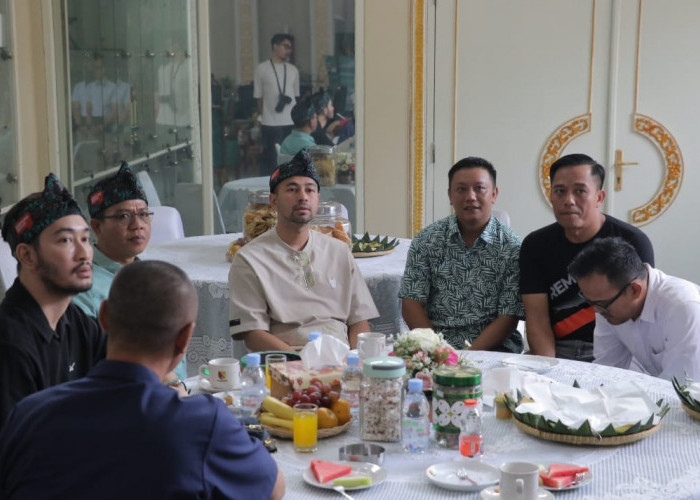 Bupati Bandung Terima Kunjungan Raffi Ahmad dan Jeje Govinda, Bahas Politik?