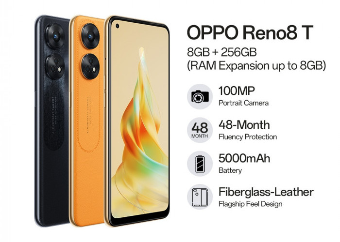 Kamu Nggak Nyangka! Oppo Reno 8 T: Ponsel dengan Kamera 100MP dan Fitur Canggih yang Bikin Kamu Terpesona!