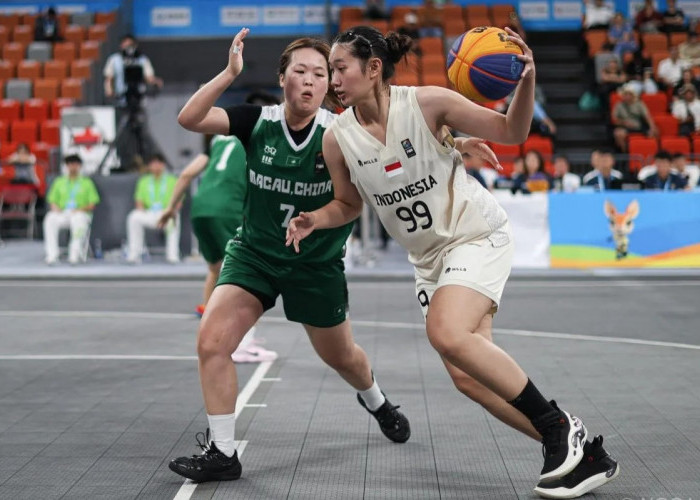 Tim Basket 3x3 Putri Indonesia Terhenti di 16 Besar Asian Beach Games 2026