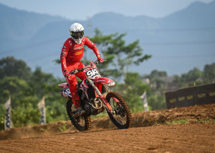 Crosser Astra Honda Optimis Mampu Tampil Kencang di Final Kejurnas Motocross 2025