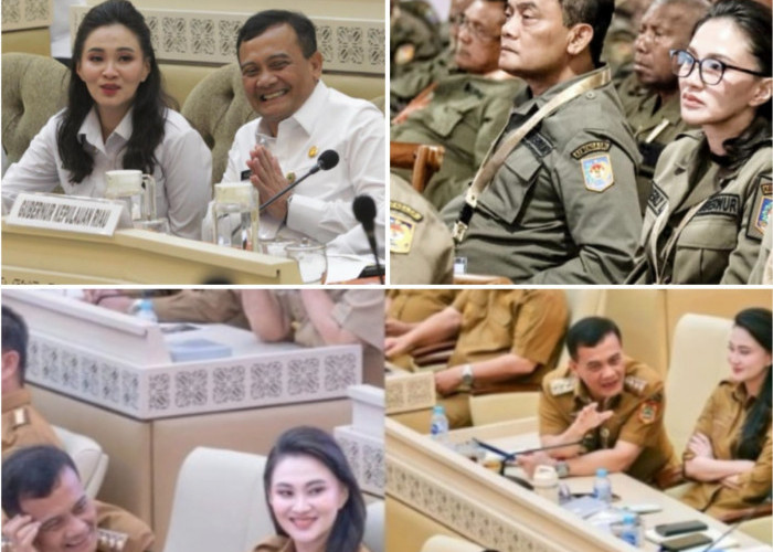 Tak Kebetulan, Ini 6 Momen Gubernur Sherly Tjoanda - Ahmad Luthfi Duduk Berdampingan