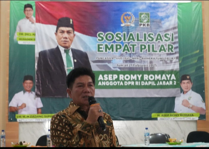 Sosialisasikan Empat Pilar, Anggota DPR RI Asep Romy Ajak Generasi Muda Amalkan Nilai-nilai Pancasila