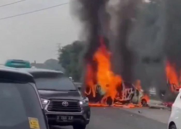 12 Identitas Jenazah Korban Kecelakaan Tol Cikampek KM 58 yang Terbakar