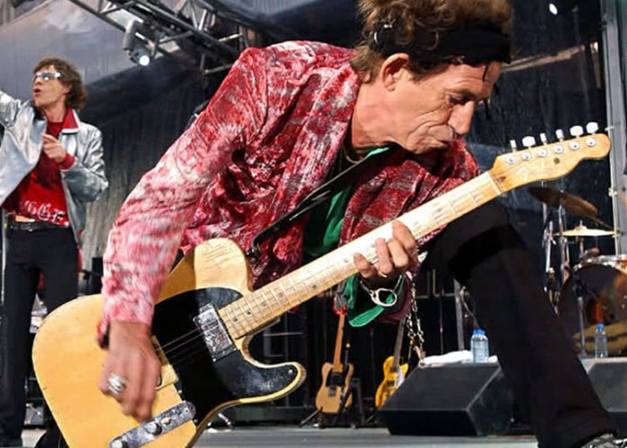 Fender Telecaster, Gitar Ikonik Favorit Keith Richards The Rolling Stones! Apa sih Keunggulannya?