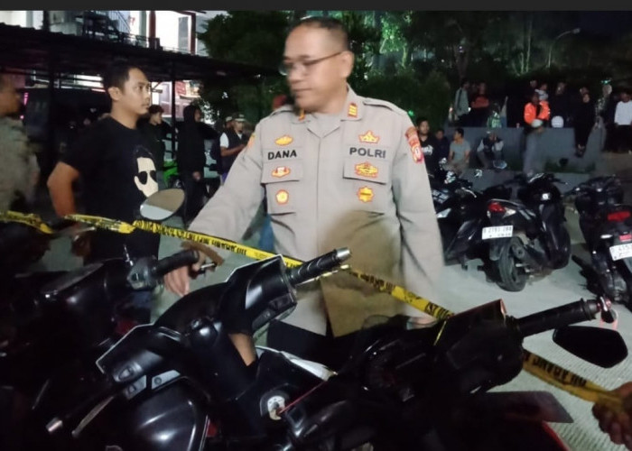 Tertibkan Balap Liar di Ciwidey, Polresta Bandung Amankan 40 Sepeda Motor