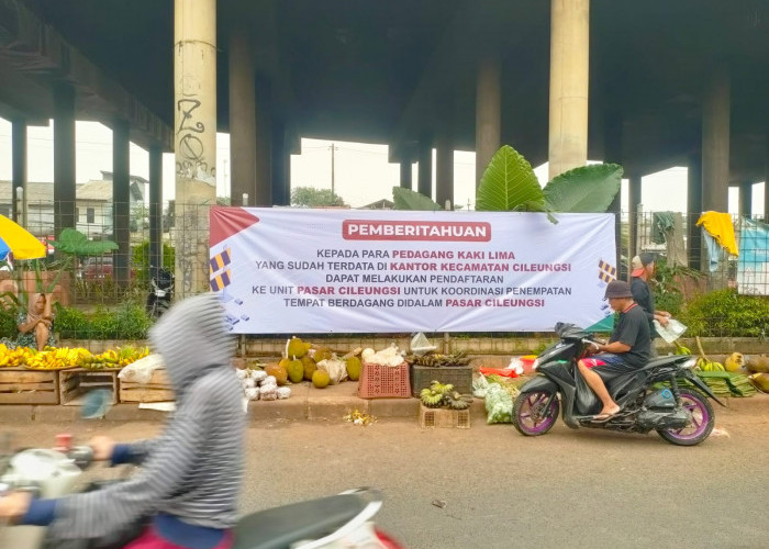 Perumda Pasar Tohaga Bakal Tertibkan PKL di Dua Pasar, 115 Pedagang Daftar di Pasar Cileungsi