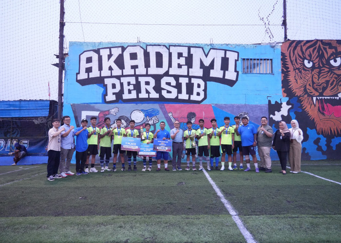 BRI RO Bandung Apresiasi Akademi Persib Cimahi yang Menjadi Juara 1 BRI Youth Champions League 2026