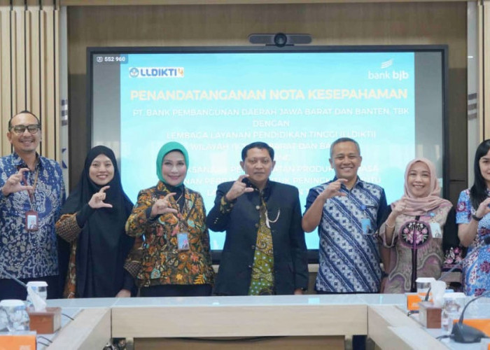 Dukung Ekosistem Kampus, bank bjb dan LLDIKTI IV Resmikan Sinergi Strategis