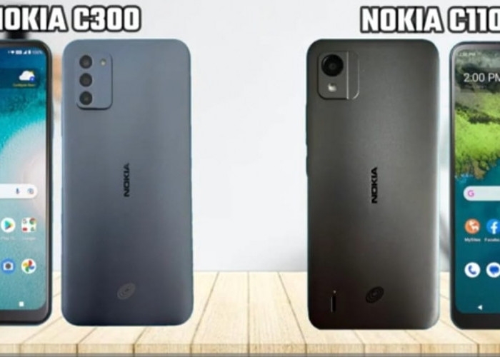 Nokia C110 dan Nokia C300 Mulai Rp1 Jutaan Meluncur, Ponsel Entry-Level dengan Spesifikasi Mumpuni!