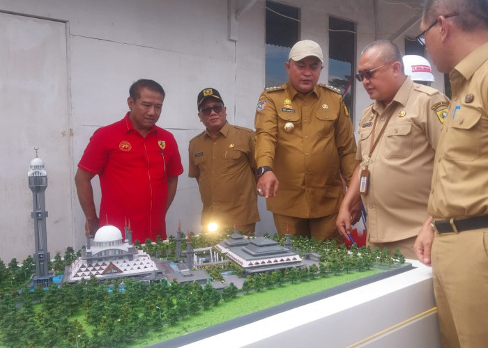 Bupati Bogor Rudy Susmanto Sebut Mesjid Raya di Pakansari Rampung pada Desember 2025
