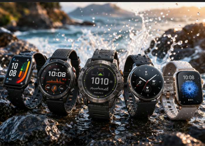 Daftar 3 Smartwatch Anti Air dengan Baterai Tahan Lama