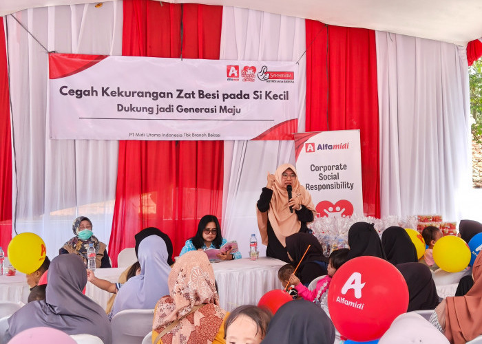Alfamidi Ajak Keluarga Cegah Kekurangan Zat Besi pada Balita Lewat Edukasi di Cimahi