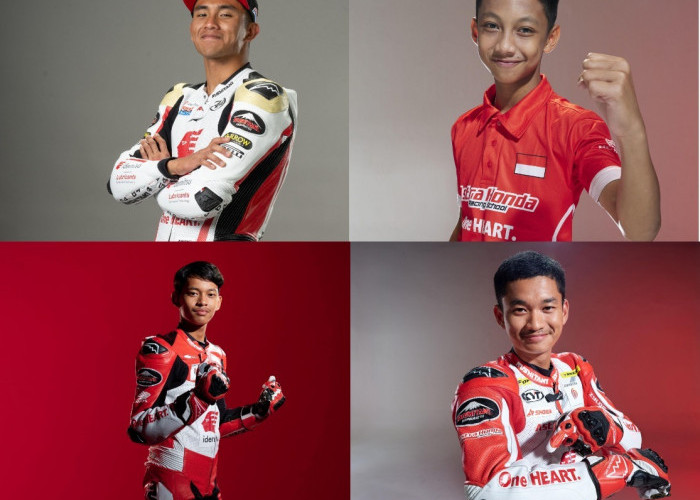 Sejarah Balap Indonesia, Empat Pebalap Binaan Astra Honda Siap Melesat di GP Misano