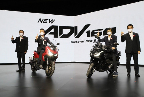 Skutik Penjelajah Semakin Berkelas, AHM Luncurkan New Honda ADV160