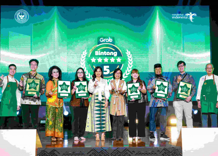 Grab Indonesia Umumkan Pemenang Grab Bintang 5 Awards sebagai Apresiasi Merchant Kuliner Terbaik