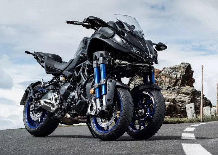 Yamaha Niken: Dua Motor dalam Satu Rangka Desain yang Unik, Si Raja Jalanan yang Memukau! Segini Harganya