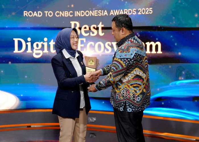 Telkom Solution Raih Penghargaan Best Digital Solution for Enterprise Business dari CNBC Indonesia