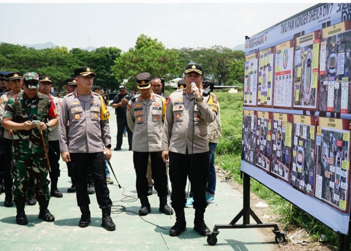 Pengamanan Konser SO7, Polresta Bandung Terjunkan 2.818 Personel Gabungan