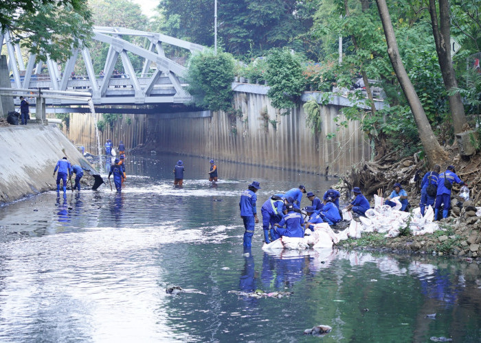 Peringati Hari Sungai dan World Cleanup Day, TelkomGroup Angkut