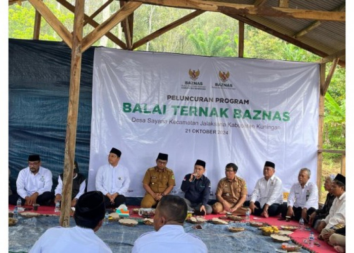 BAZNAS Jabar Luncuran Balai Ternak Domba di Kuningan, KH Ali Khosim: Solusi Pemberdayaan Ekonomi Umat