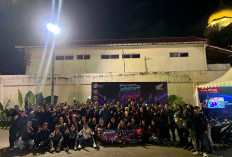 Ratusan Komunitas Honda Vario Ramaikan Vario Evo160 Night Ride di Bandung
