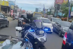 Kawal Mobil Mewah Pakai Sirine Jalur Puncak, Polres Bogor: Bukan Anggota Kami