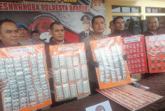 Kurun Waktu Dua Bulan, Polresta Bandung Amankan 30 Tersangka Kasus Narkoba