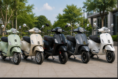 5 Motor Vespa Terbaik untuk Pemula yang Baru Belajar Naik Scooter