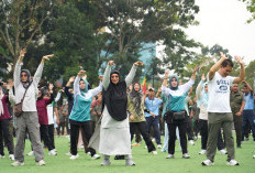 Olahraga Bersama FORKOPIMDA dan Pemkab Bandung Semarakkan Hari K3 Sedunia 2026