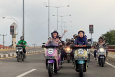 Hijabers Serenity Ride Satukan Pecinta Scoopy yang Stylish di Cirebon