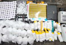 4 Orang Diamankan Usai Produksi Kosmetik Ilegal di Tamansari
