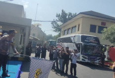 Sebanyak 159 Pemudik Ikuti Program Mudik Gratis dengan 5 Bus dari Polres Cianjur