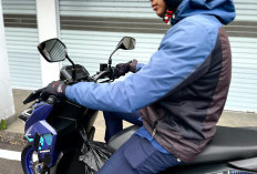 Jangan Menggantungkan Barang pada Kemudi Sepeda Motor