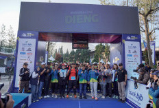 Dieng Caldera Race 2026 Berlangsung Sukses, Ribuan Pelari Taklukkan Dataran Tinggi Dieng Bersama bank bjb