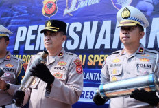 Tegas! Polresta Bandung Tindak 1.589 Motor Knalpot Brong dalam Sebulan