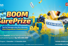 Program Promosi Akhir Tahun, Bank BJB Hadirkan BJB Boom SurePrize untuk Nasabah