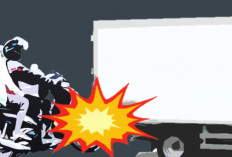 Tabrak Bagian Belakang Truk yang Berhenti, Pengendara Motor Meregang Nyawa