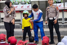 Peringati Hari Anak Nasional, Safety Riding Center DAM Bersama Polres Cimahi Edukasi Keselamatan Berkendara