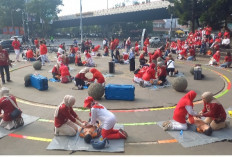 Belajar Menyelamatkan Nyawa di Dago, IPAI Jawa Barat Ajarkan Bantuan Hidup Dasar
