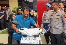 Dua Pekan Hilang Dicuri, Motor Warga Bandung Akhirnya Kembali Berkat Polisi