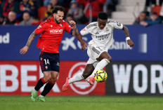 Hasil Osasuna vs Real Madrid: Los Blancos Beri 'Karpet Merah' ke Barcelona